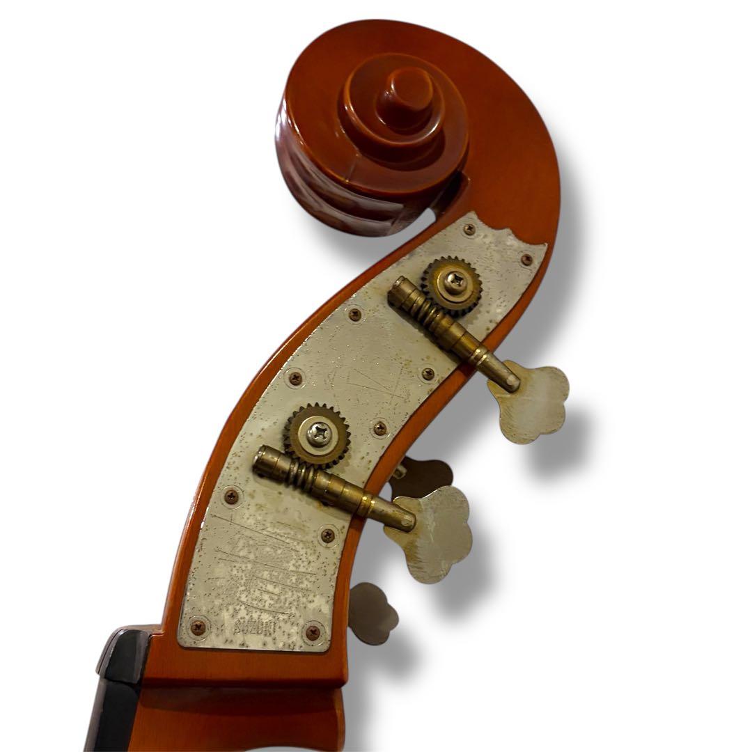 SUZUKI スズキ コントラバス ウッドベース No.86 4/4 1990