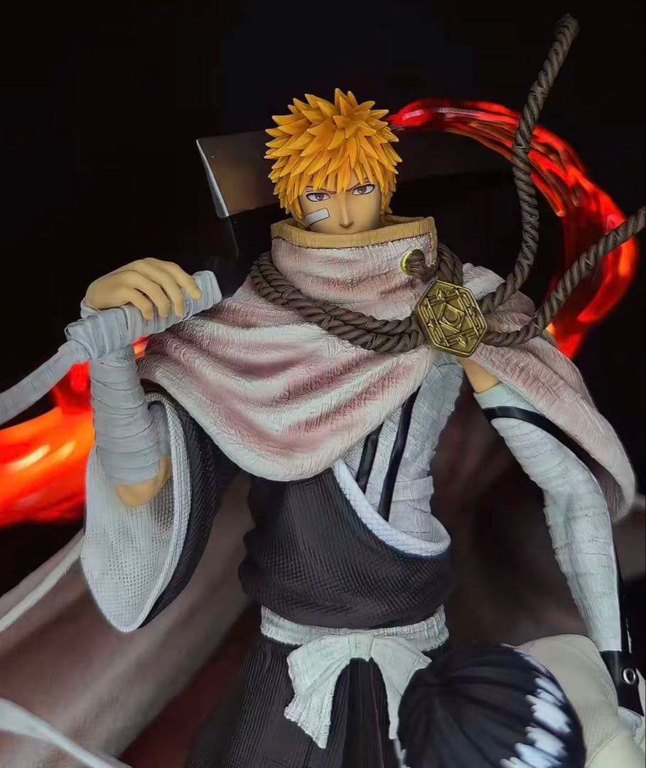 BLEACH 黒崎一護 ガレージキット ガレキ スタチュー⑧①