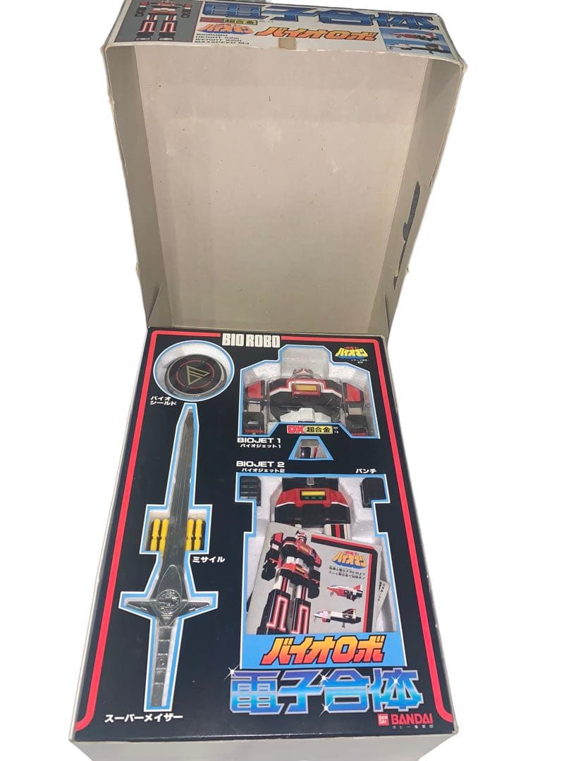 デッドストック　未使用　DX超合金 電子合体 バイオロボ 超電子バイオマン