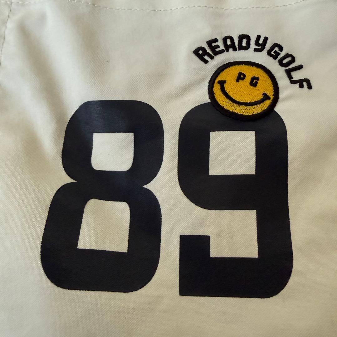 パーリーゲイツ　ジョガーパンツ　白　M〜L相当　コットン素材　ストレッチ　4