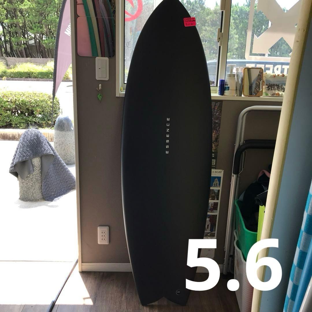 ESSENCE ブラック ショートボード　カーボン　5,6 サーフボード最強
