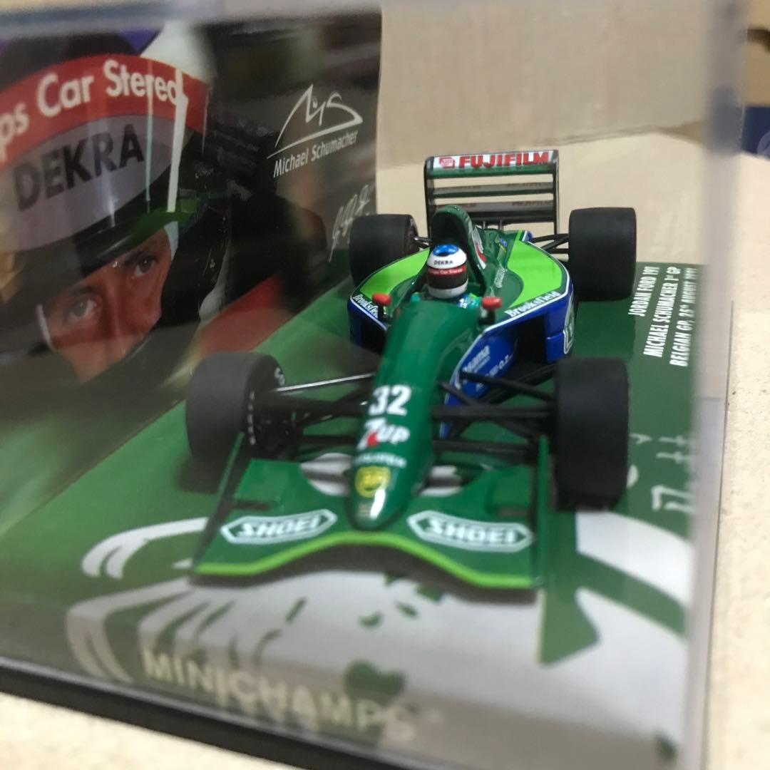 ミニチャンプス 1,/43 ジョーダン191 シューマッハ