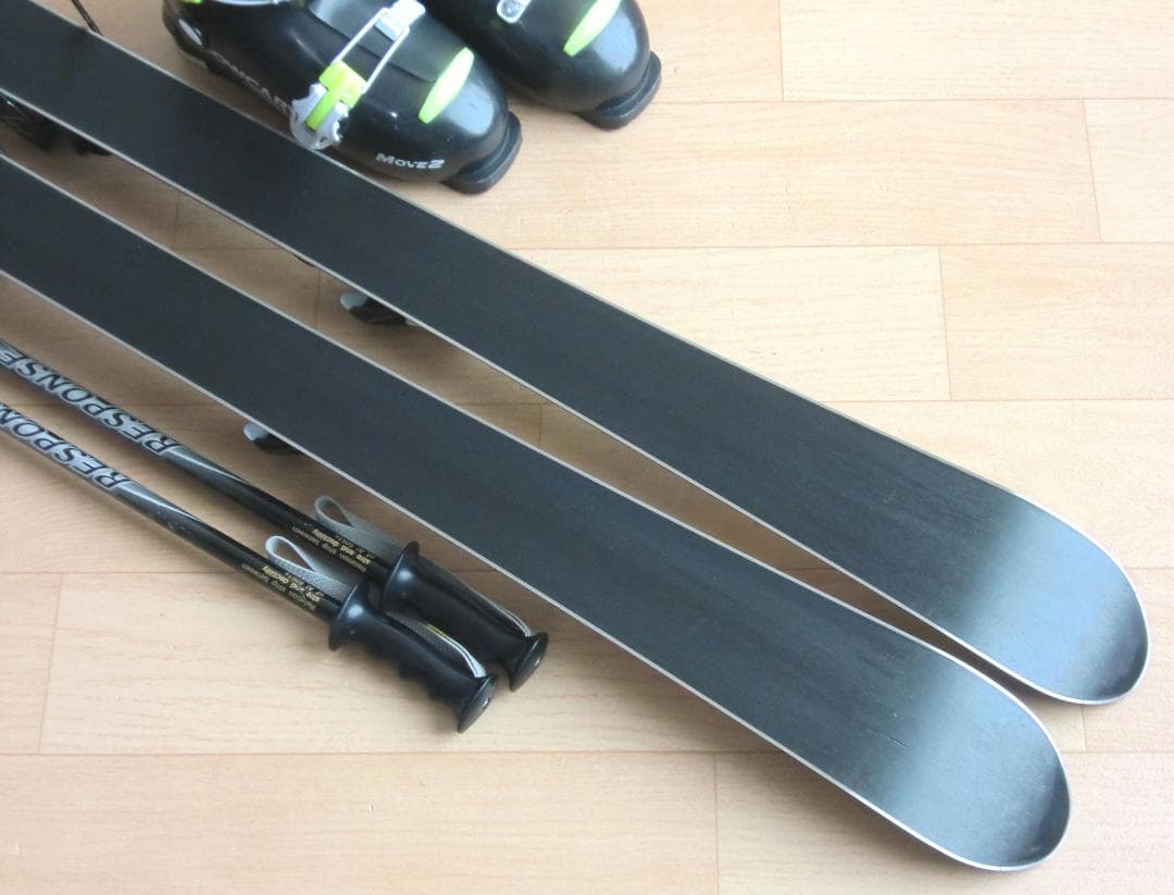 ■■送料無料■kissmark■子供用スキー4点セット■120/22■WAX■■