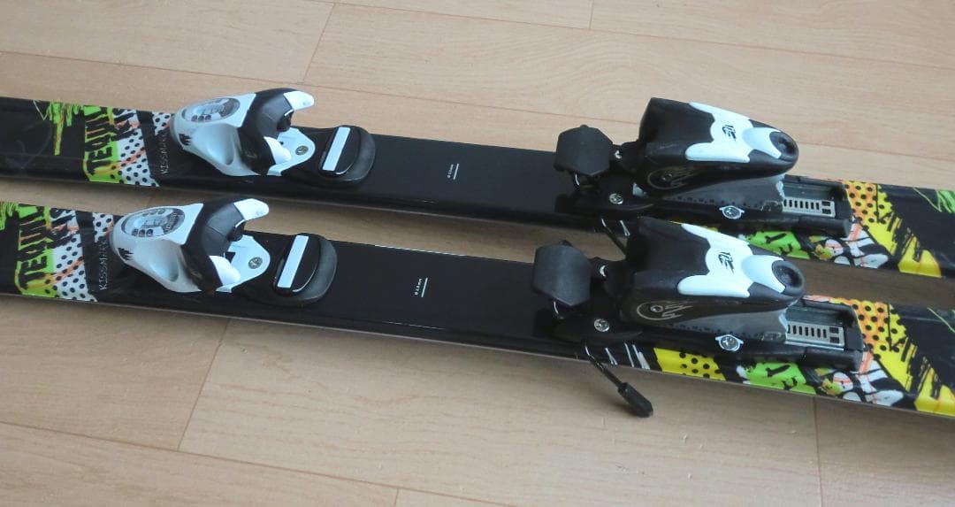 ■■送料無料■kissmark■子供用スキー4点セット■120/22■WAX■■