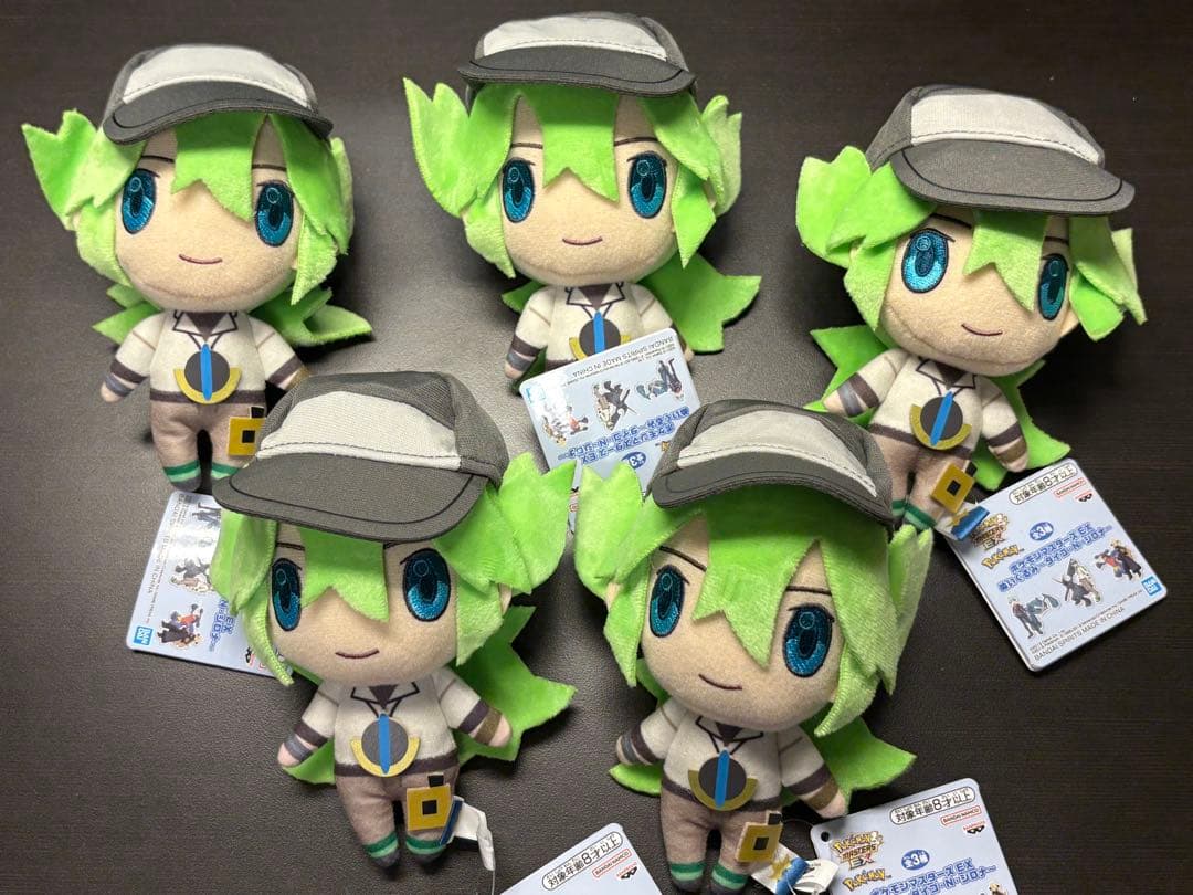 ポケットモンスター ポケモンマスターズ EX ぬいぐるみ N 5個セット