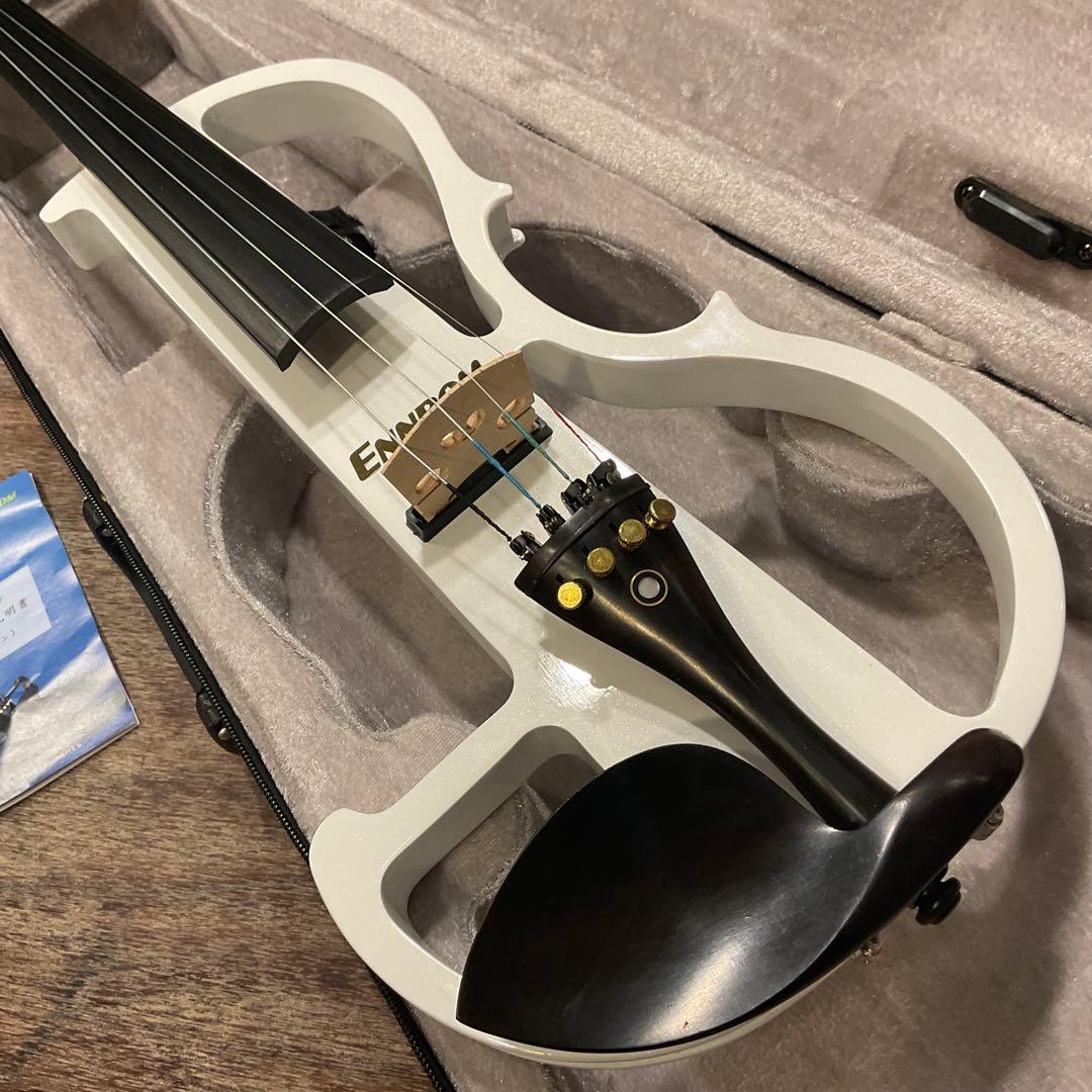 極美品！ ENNBOM エレキ バイオリン 4/4 初心者セット ヴァイオリン