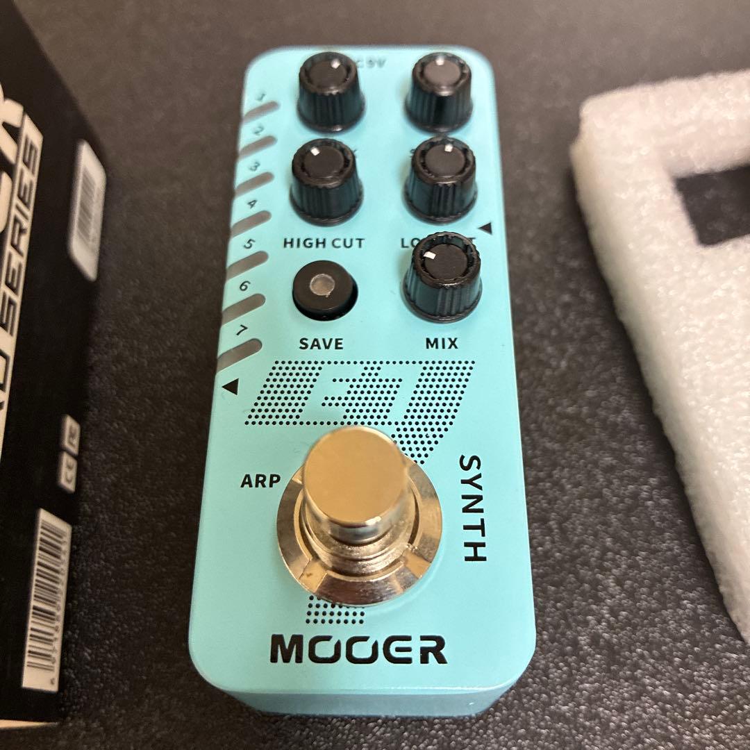 Mooer E7 ギターシンセサイザーペダル エフェクター〈ムーアー〉