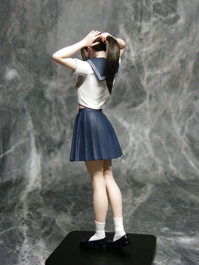 セーラー服　ハセガワ製　1/12　バーミリオン氏原型　塗装済み完成品　ゲーテル。