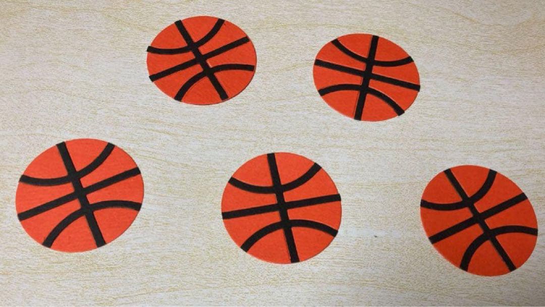 アルバム飾り　バスケットボール　オーダー受付中( ＾∀＾)