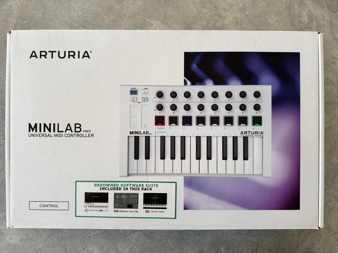新同品 ARTURIA MINILAB MKII MIDIコントローラー