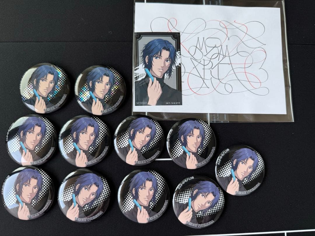 新テニスの王子様 テニプリ 伊勢丹 ISETAN 缶バッジ 幸村精市9個ホロ2個