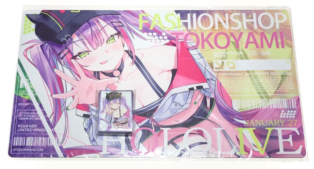 ホロライブ 常闇トワ スリーブ プレイマット セット hololive b_p