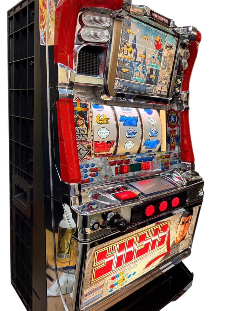 【モグ様送料込】ゴルゴ13 -あの男に連絡だ- パチスロ 実機 直接引取可