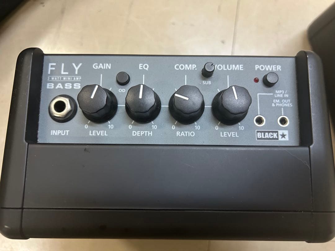 \"最終値下げ\" FLEABASS MODEL BLACK ミニアンプ付き