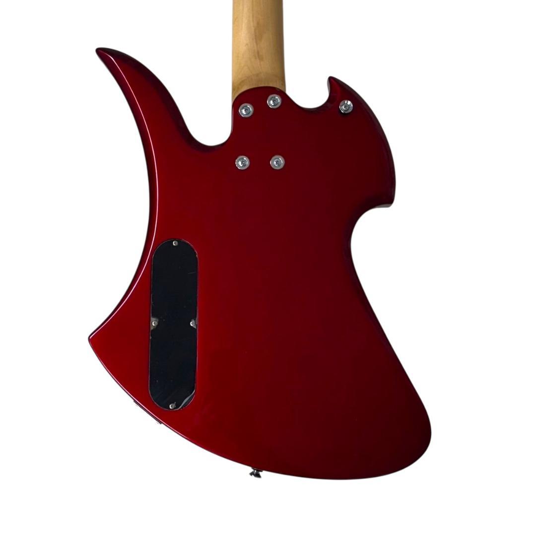 【美品】 B.C.Rich モッキンバード　エレキベース　メタリックレッド