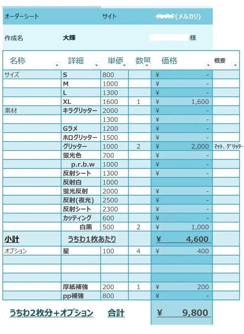 ♡ うちわ文字 オーダー 団扇屋さん 文字パネル