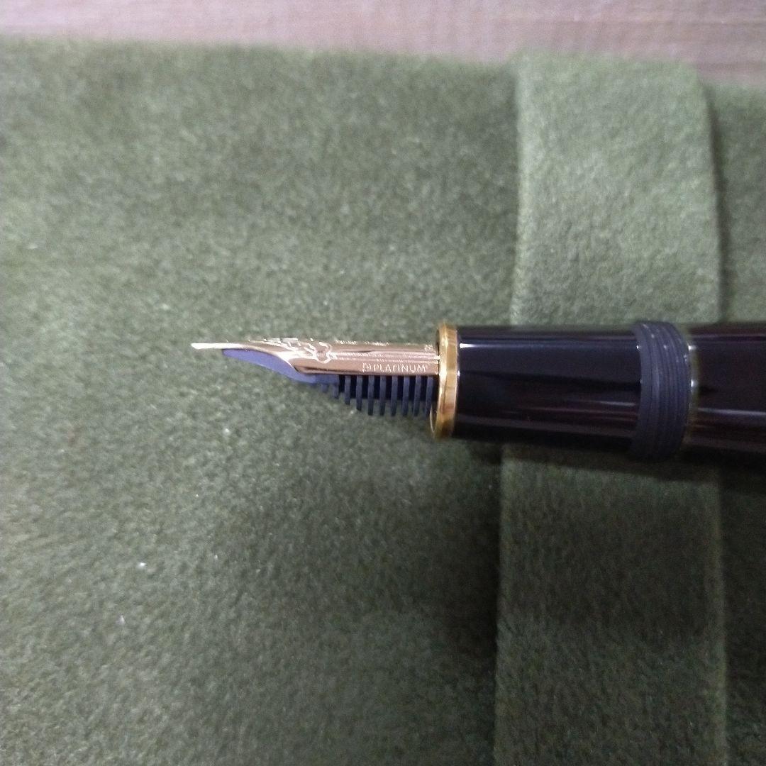プラチナ万年筆　PLATINUM　出雲　溜塗　空溜　PIZ-55000 F　2