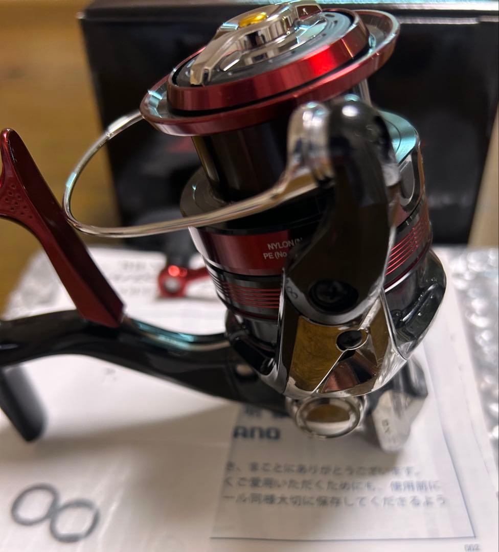 シマノ23BB-Xラリッサ2500DXG￼ヤエン釣り用逆転音出し改造品