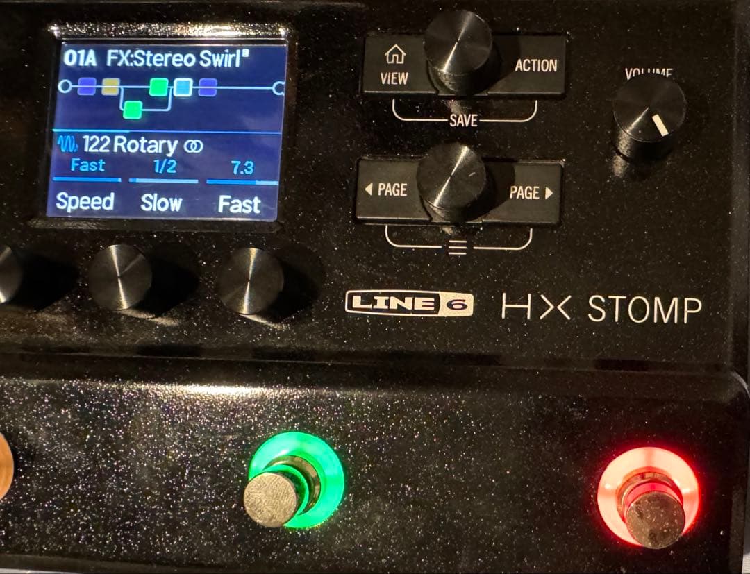 LINE6 HX STOMP 電源アダプターが社外製 送料無料 エフェクター