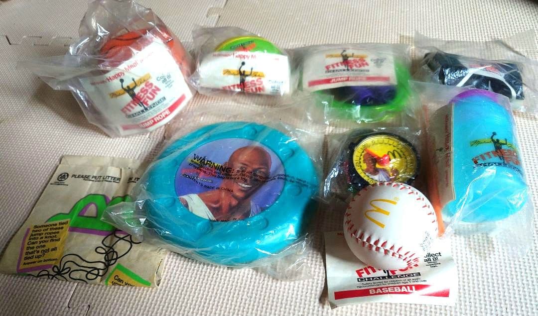 マイケル ジョーダン マクドナルド コンプリート ミールトイ 1991年