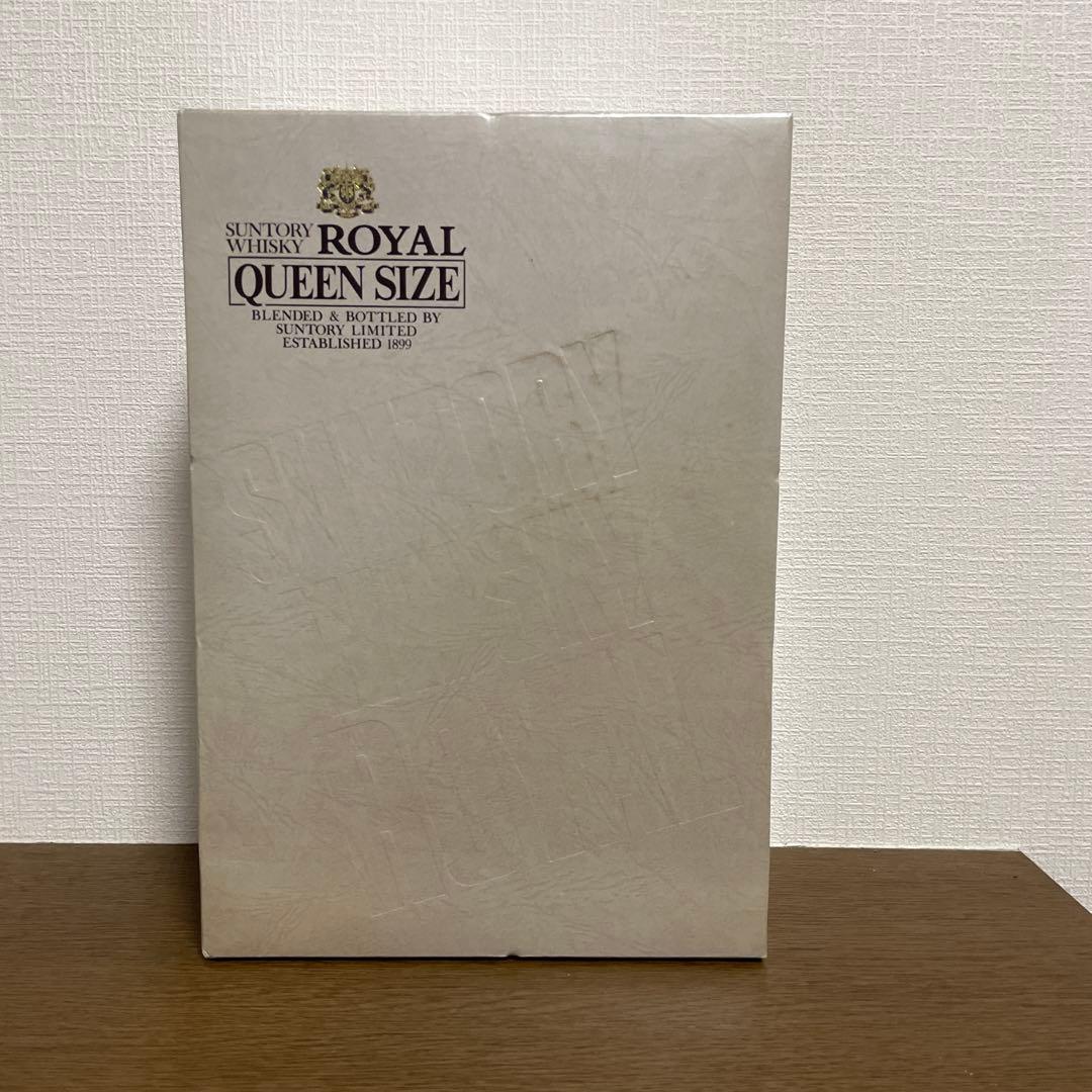 古酒　サントリーウイスキー ロイヤル クイーンサイズ　1000mL 箱入り　大