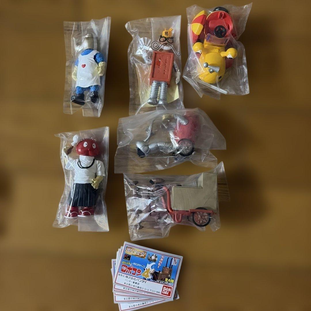 激レア★台紙付き！がんばれロボコンI〜5 全フルコンプ　フィギュア