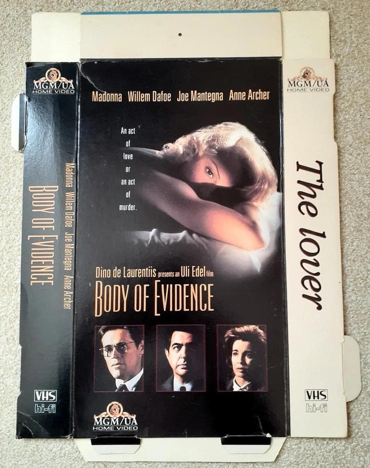 MADONNA　 Body Of Evidence　宣伝用ディスプレイ ボックス