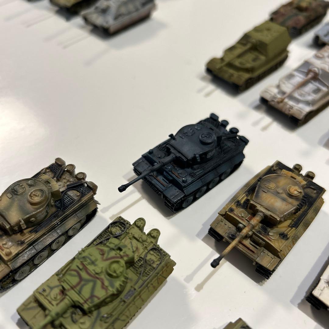 ワールドタンクミュージアム　WW2 戦車68個セットと他装備品等