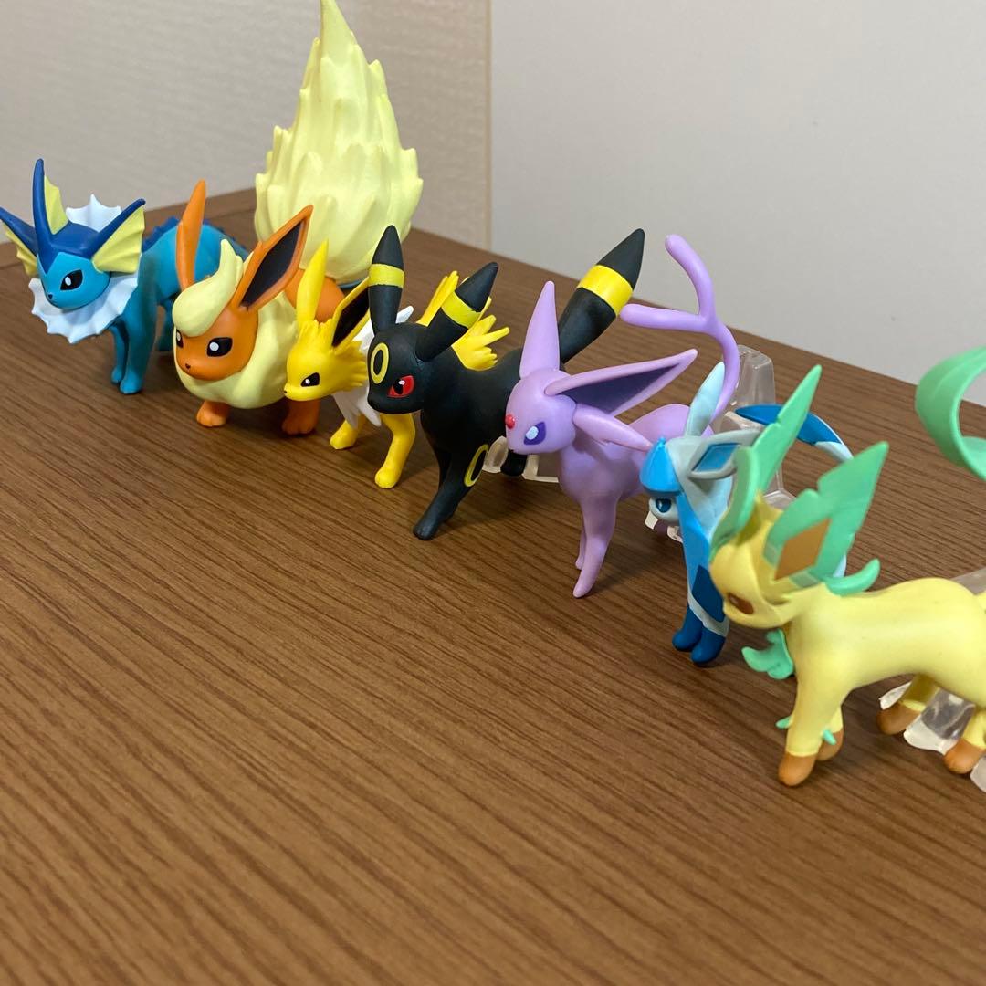 ポケモンスケールワールド　イーブイ進化7体セット
