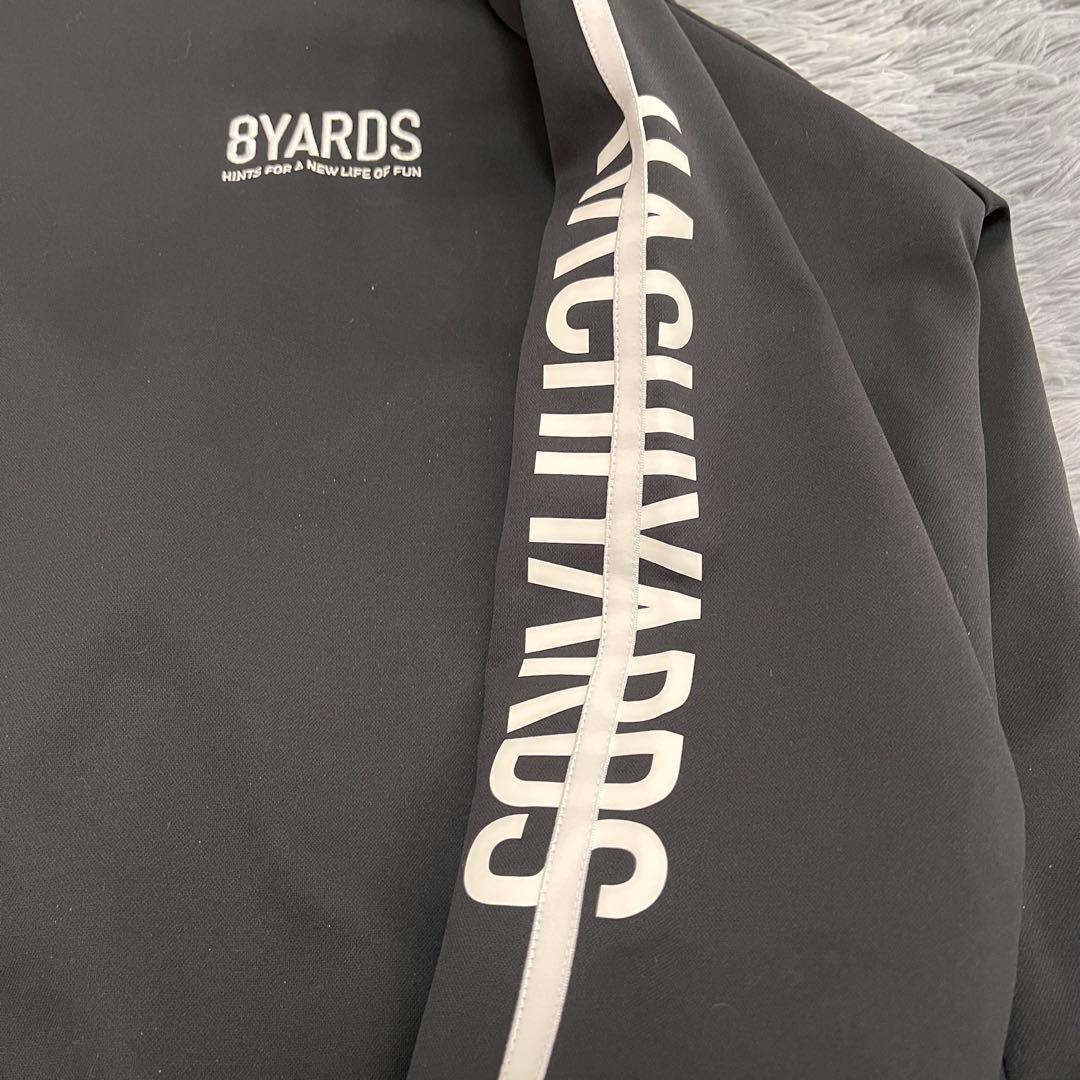 8YARDS☆モックネックプルオーバー Sサイズブラック