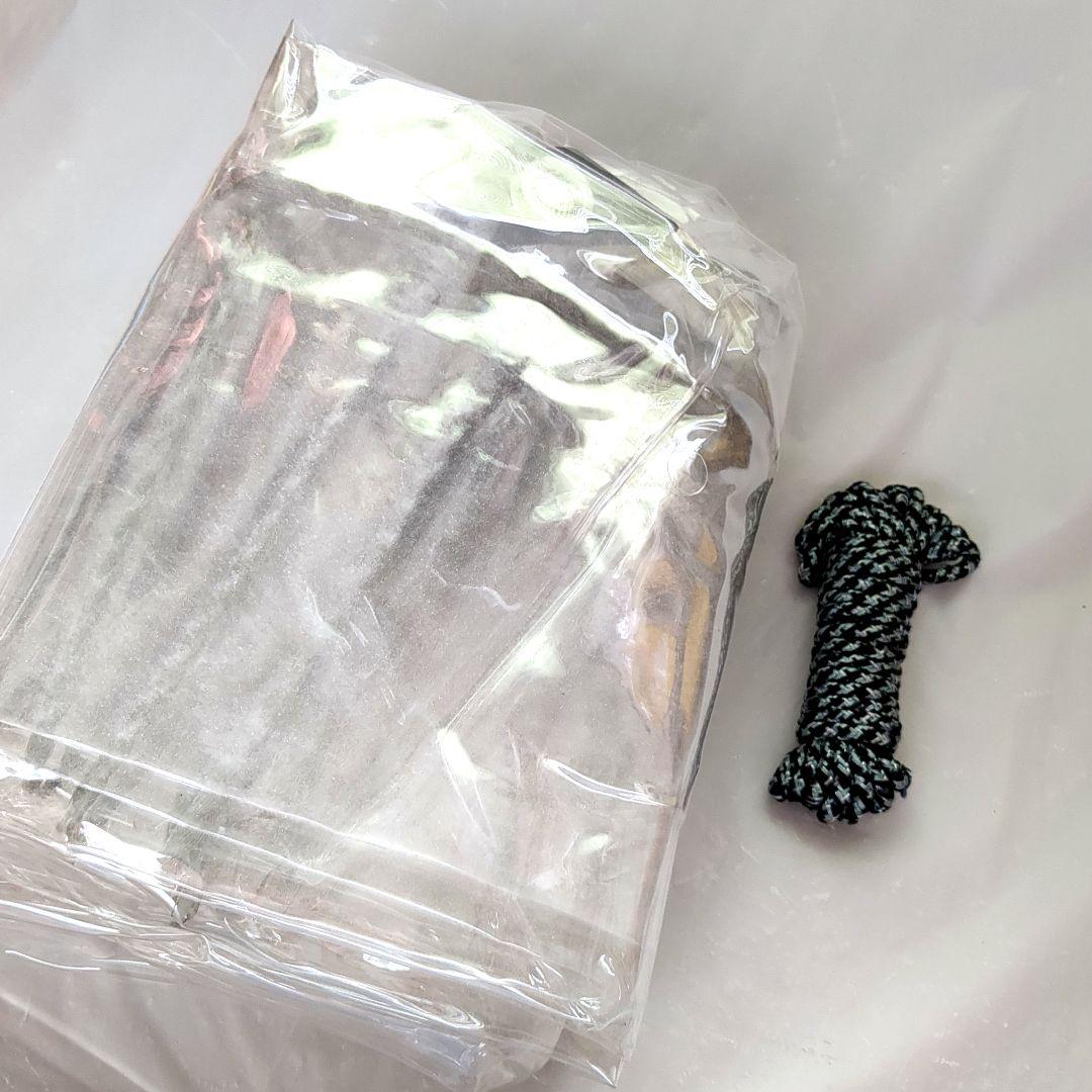 2×4m クリアタープ 温室 庭 パティオ用 結束ロープ付き