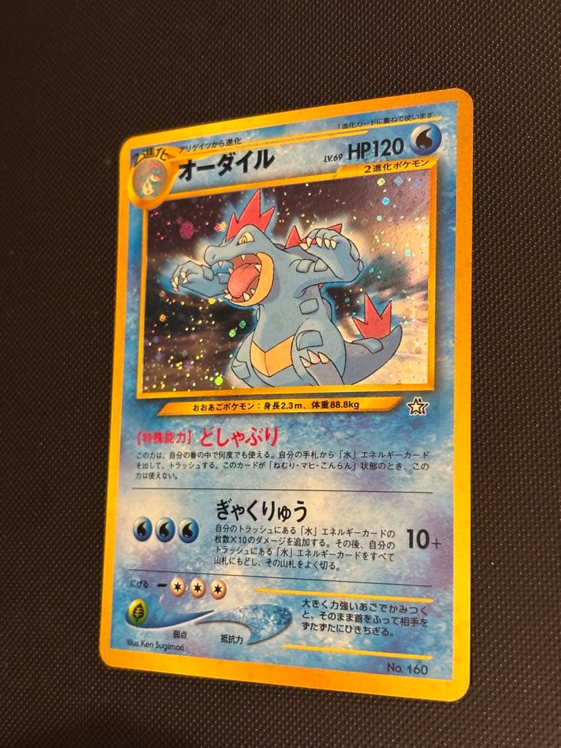 旧裏　ほぼ完美品　オーダイル　プレミアムファイル ★neo 金、銀、新世界へ