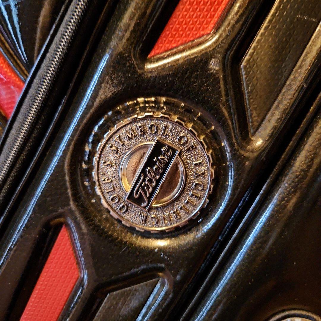 タイトリスト　メダリオン　3点式　キャディバッグ　9.5型　ツアーモデル