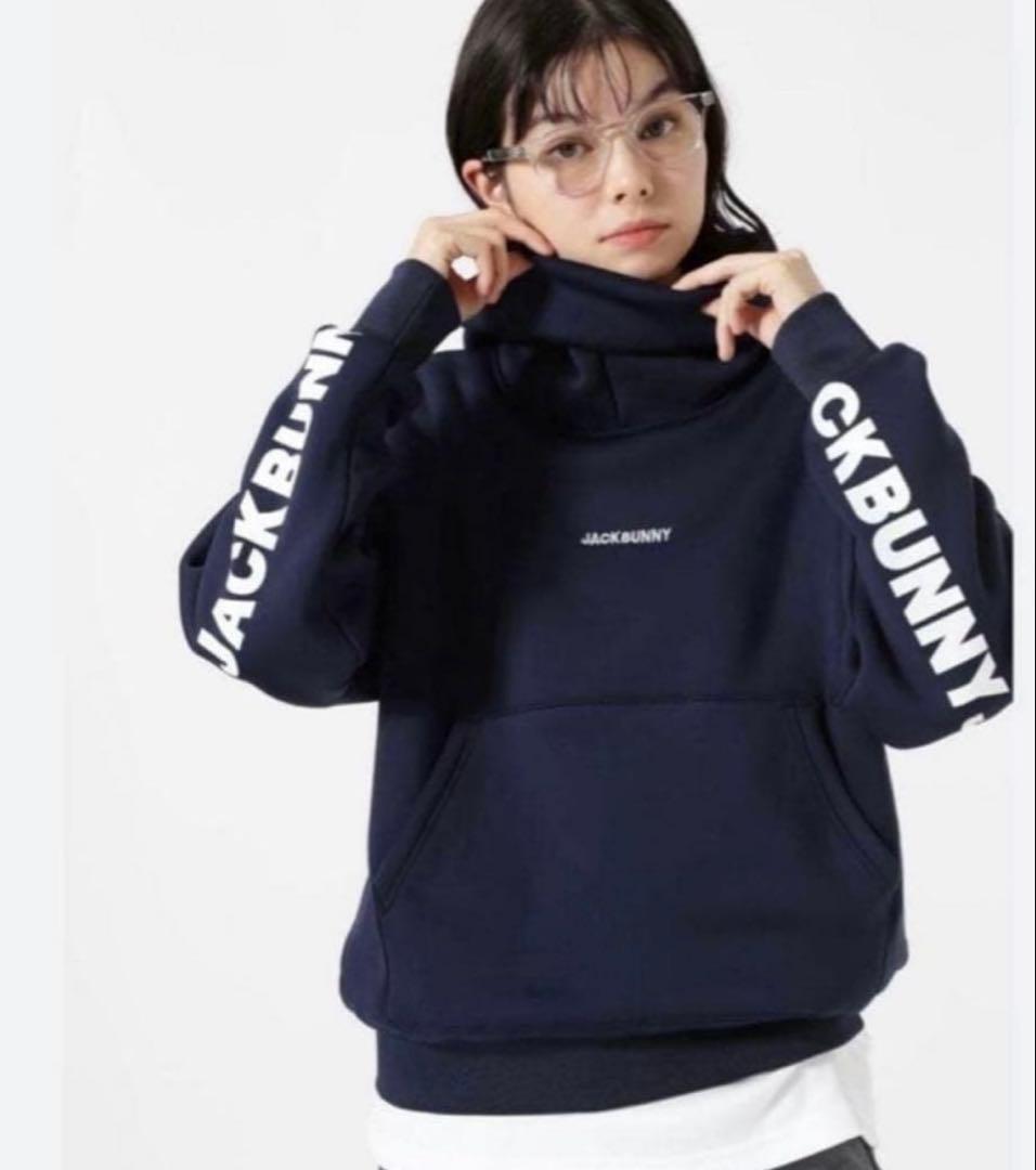 未使用ジャックバニーKARUISHI裏フリースフーディプルオーバーL