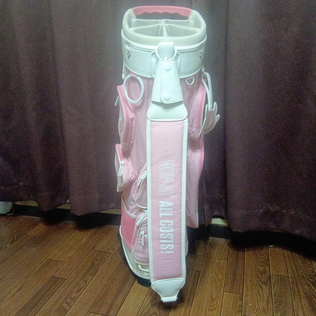 ❤WAAC❤ワック キャディーバック ホイール付き ピンク