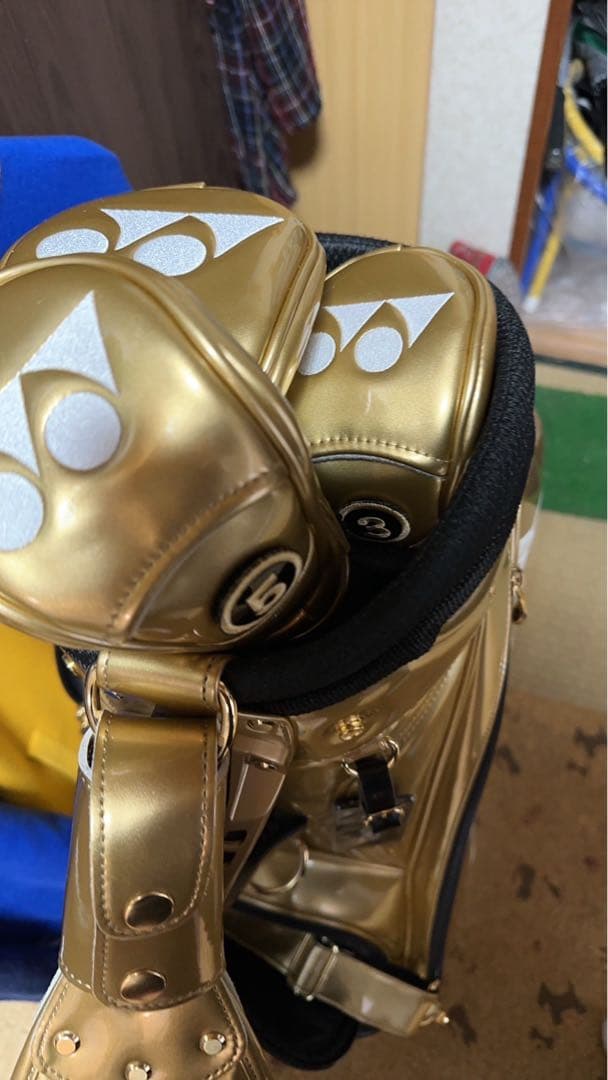 ヨネックスキャディバック　ヘッドカバーセット