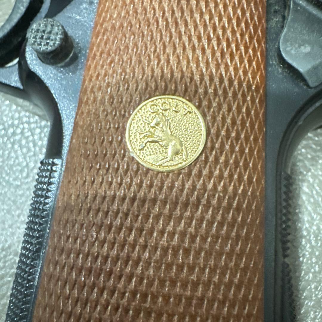 動作品ガスガン Colt Mk.IV Series'70 ゴールドカップ コルト