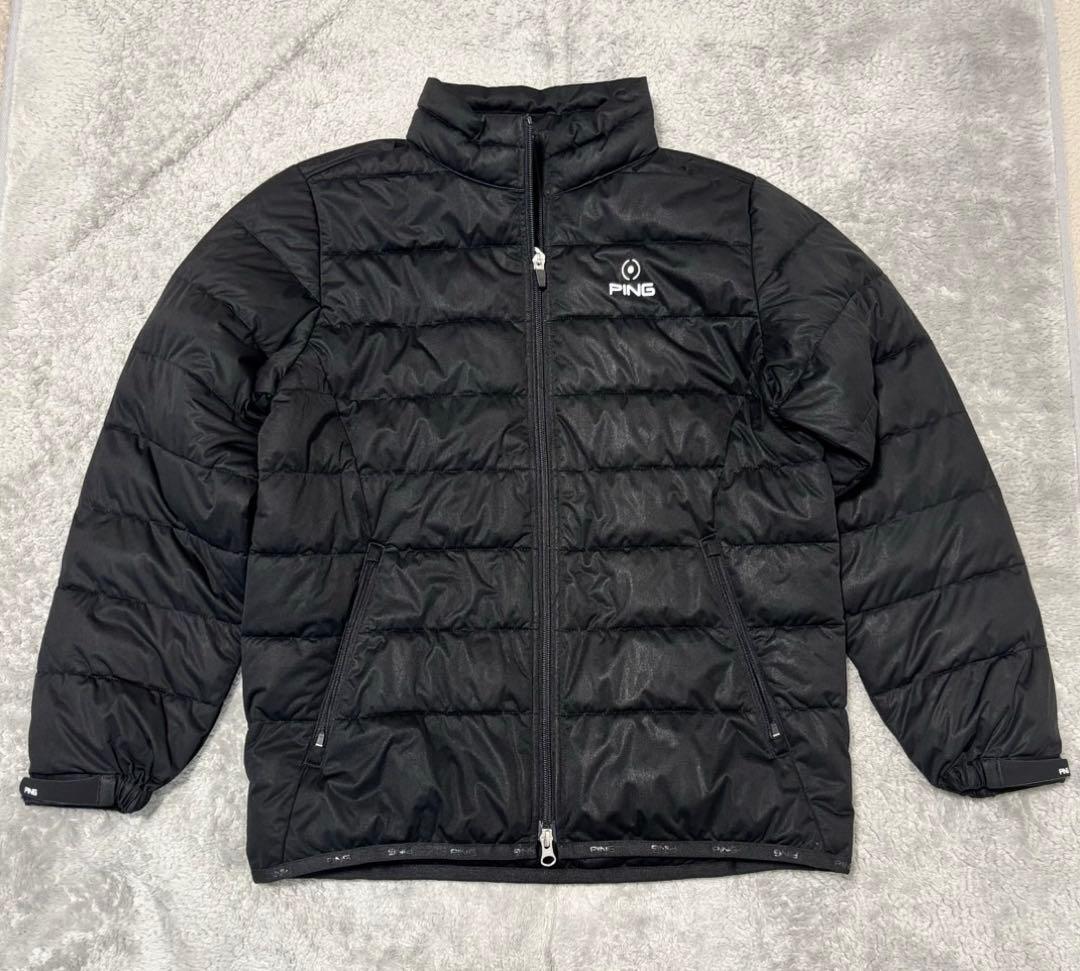 ★新品タグ付き★ PING ゴルフ 中綿ジャケット レディース Lサイズ 黒