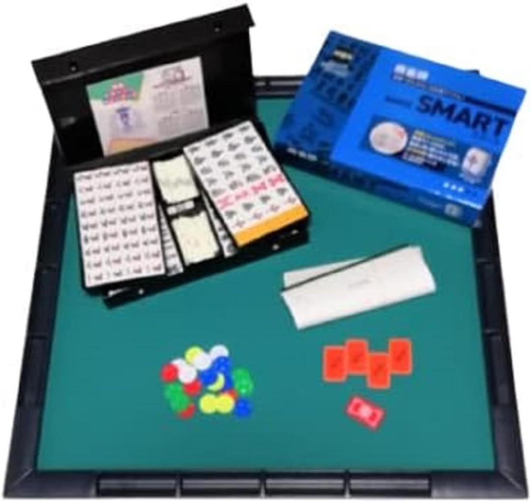 (新品)麻雀牌・スマート　マット・ジャンクマット　 セット（スコア・ポーカー付）