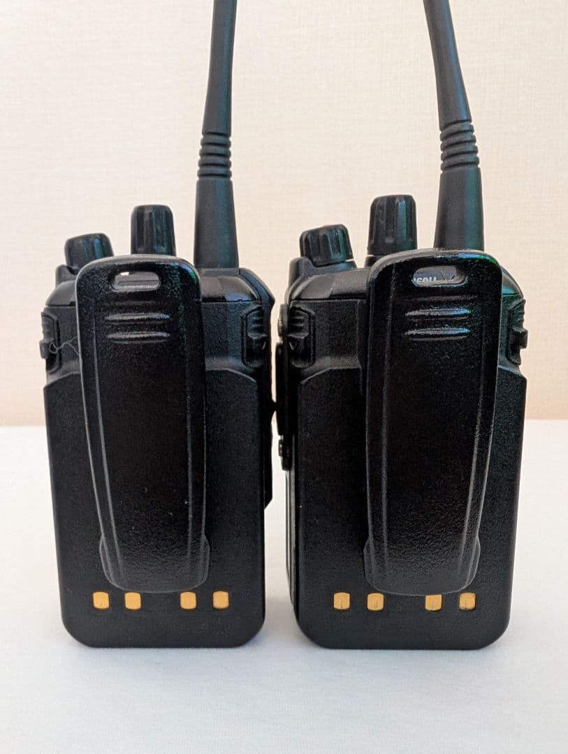 スタンダード デジタル簡易無線機 免許局 VXD460U×2台 マイク付