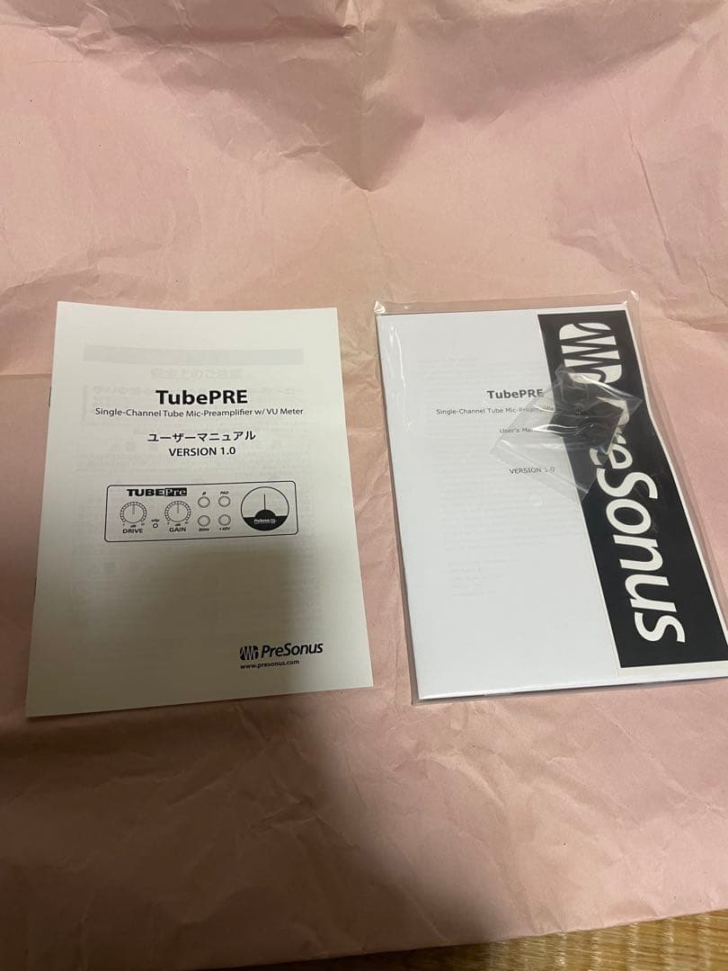 Presonus TubePre マイクプリアンプ　未使用