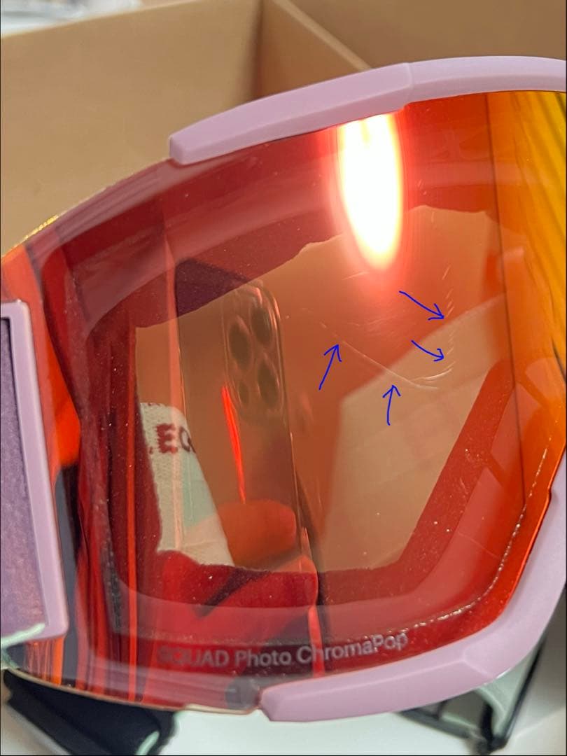 THE NORTH FACE × SMITH ゴーグル　一般収納袋付