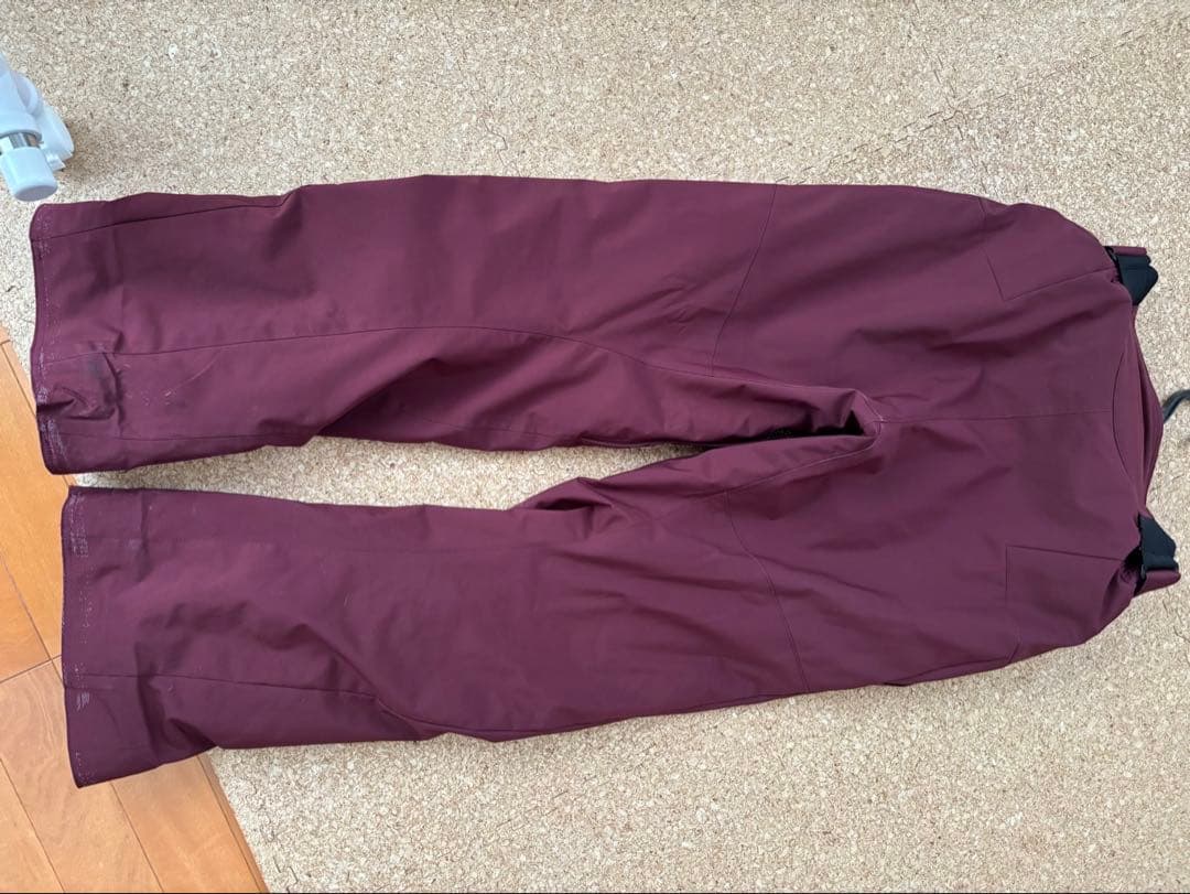 ミズノ バーガンディ スキーウェア上下