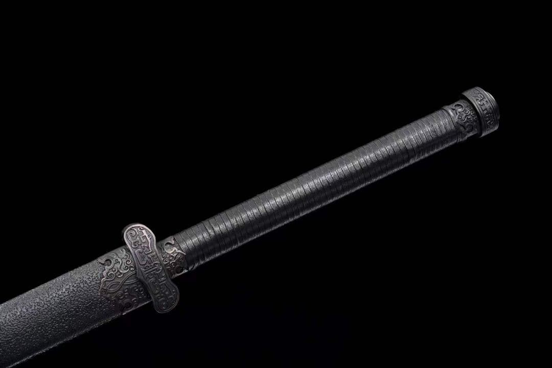 【黒金古刀―天滅地を破壊する】古兵器 武具　刀装具　日本刀　模造刀 居合 長尺