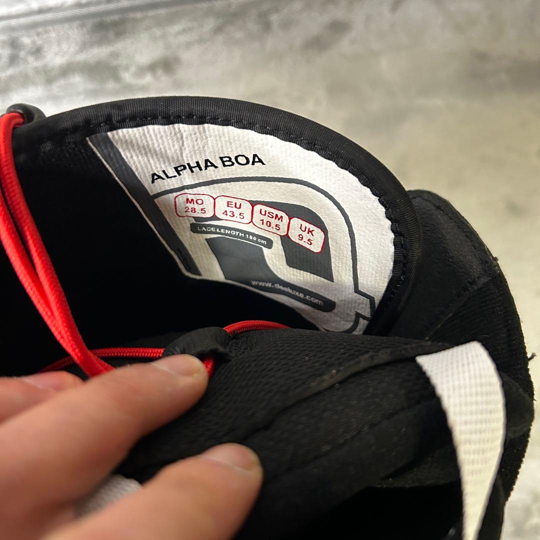 美品　DEELUXE ALPHA BOA (ディーラックス　アルファボア)