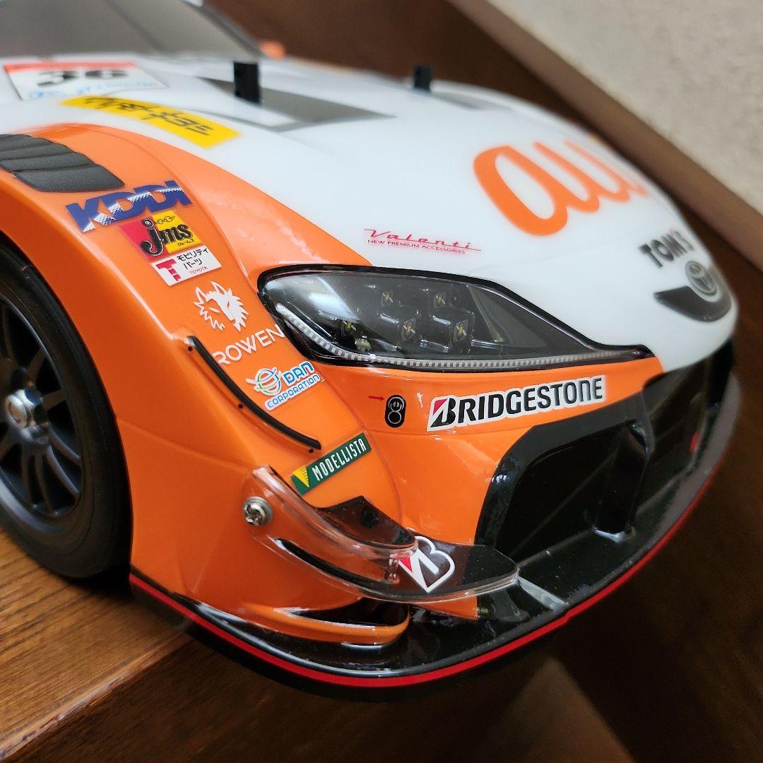 タミヤ au TOM'S GR Supra 　メーカー塗装済ボディ
