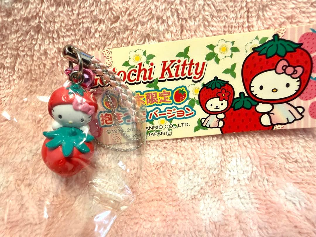 ご当地キティ いちごストラップ 栃木限定
