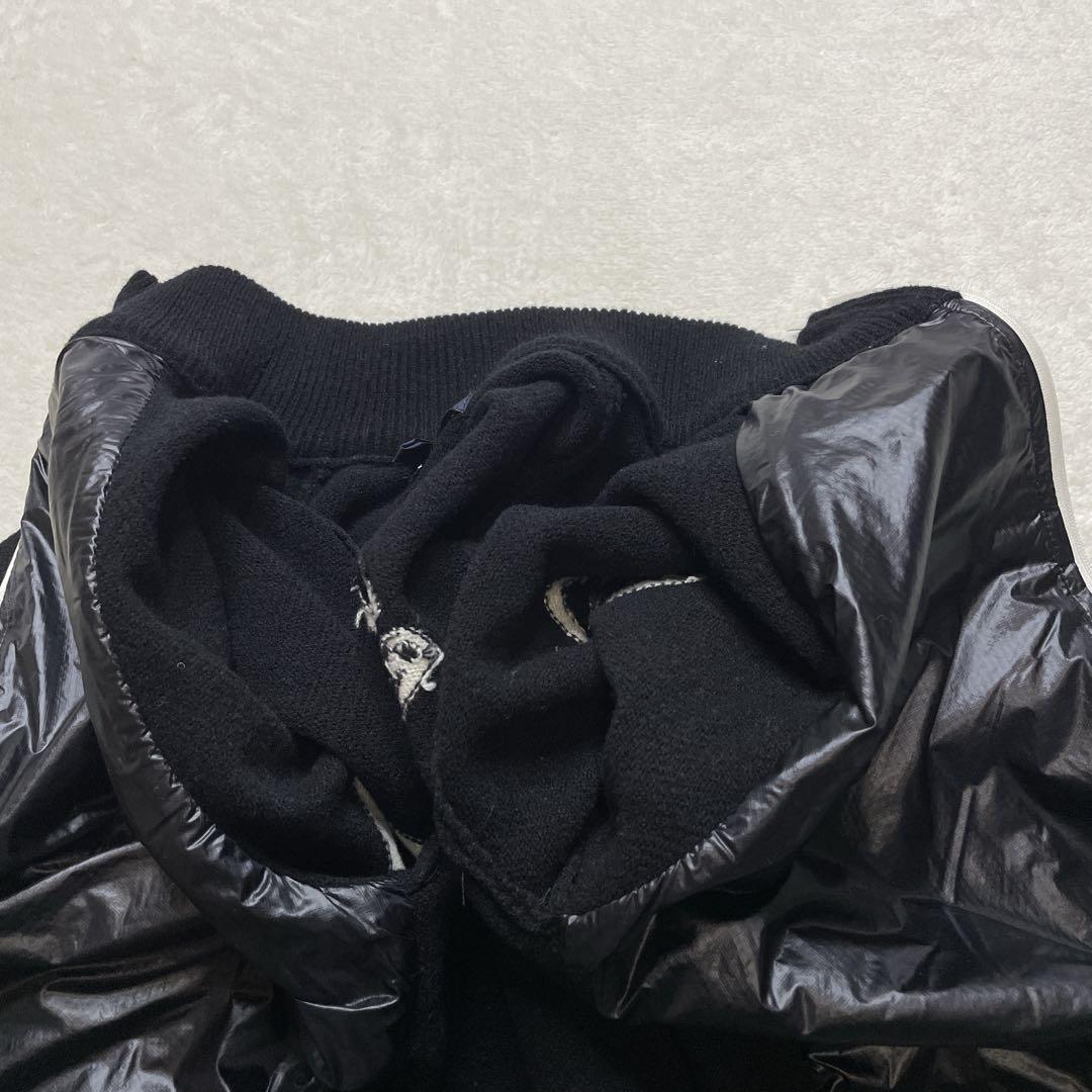 PEARLYGATES 異素材　ジャケット　ウール　ナイロン　ジップ