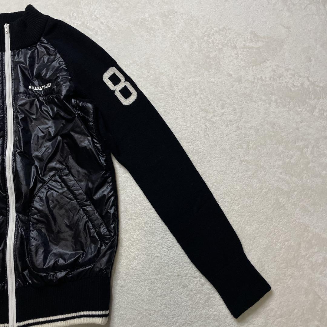 PEARLYGATES 異素材　ジャケット　ウール　ナイロン　ジップ
