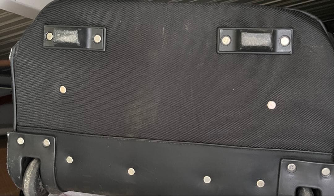 ATHLETA 遠征バッグ 黒 キャリーハンドル付き